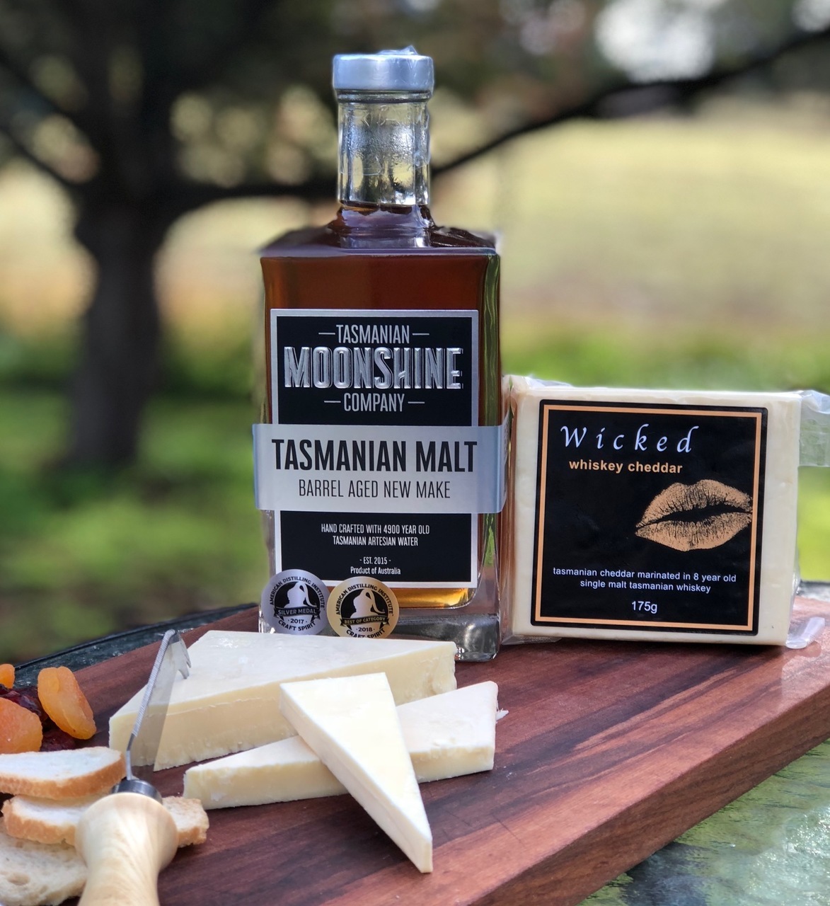Olsens Corner, Australian & International Cheese - Wicked Whiskey Cheddar