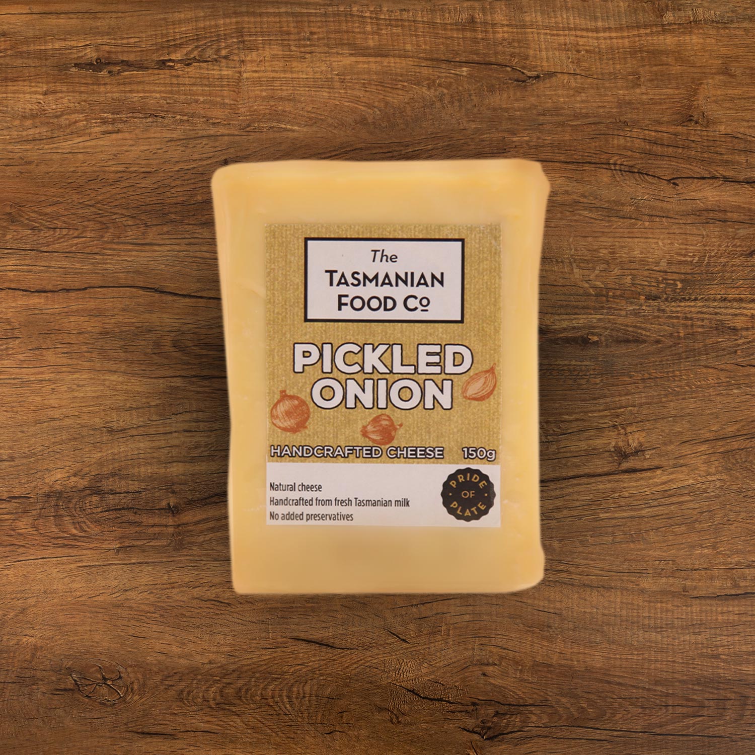 Olsens Corner, Australian & International Cheese - The Tasmanian Food Co. Pickled Onion Cheddar